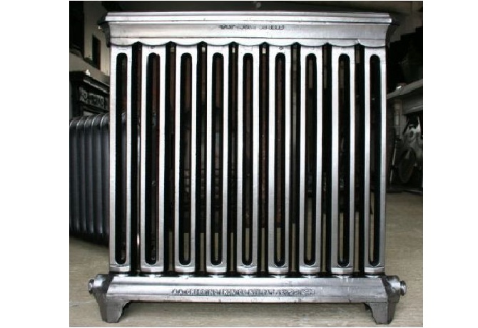 Polished Church Radiator Full Front Detail