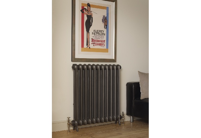 Duchess Cast Iron Radiator Painted in Stock Anthracite
