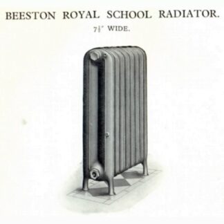 Beeston Royal School Radiator from catalogue.