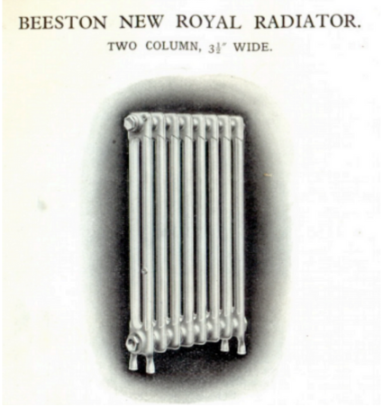 Beeston New Royal 2 column radiator.