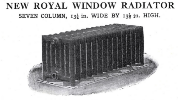 Royal School radiator.