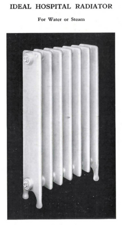The Ideal Hospital radiator in the NRC catalogue.