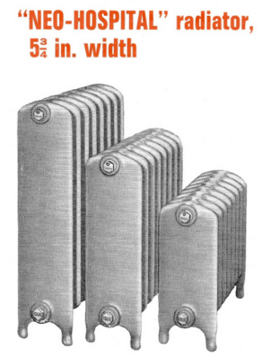 The Neo-Hospital 5 and three quarter inch radiator.