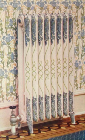 The National radiator, painted.