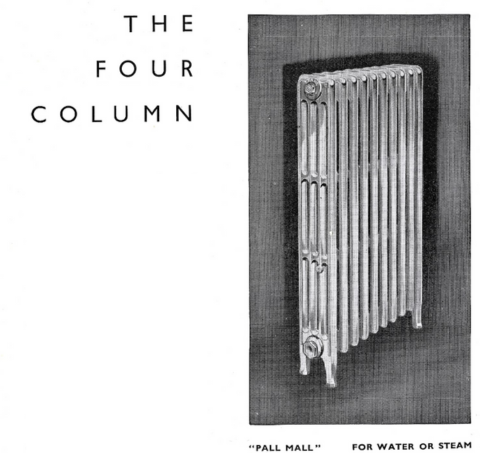 4 column Pall Mall radiator.