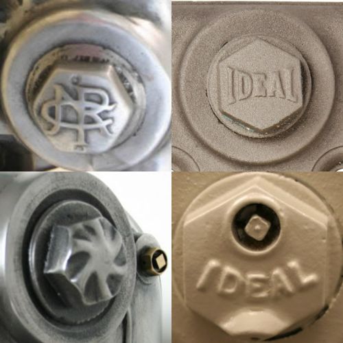 A range of popular brushes used by the National Radiator Company, Ideal Boilers and Radiators and Ideal Standard.