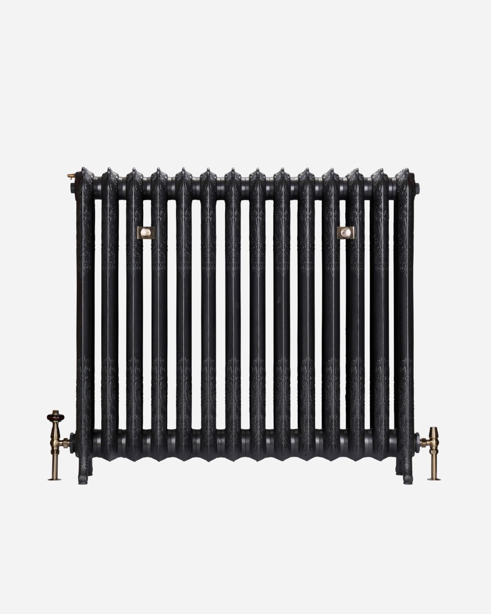 Rococo 3 Column Ornamental 38in